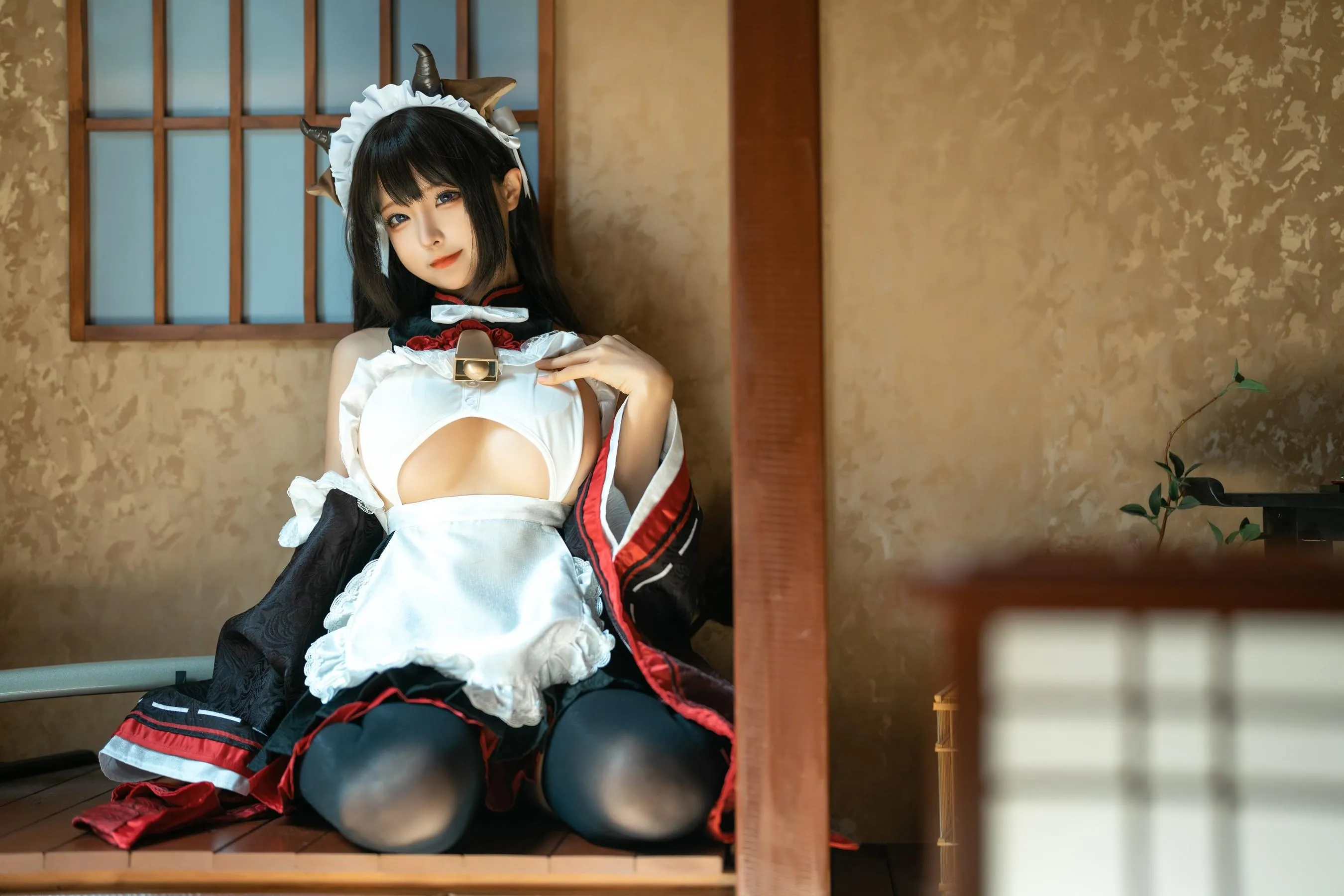 蠢沫沫 – NO.217 牛牛女仆 [16P]插图5